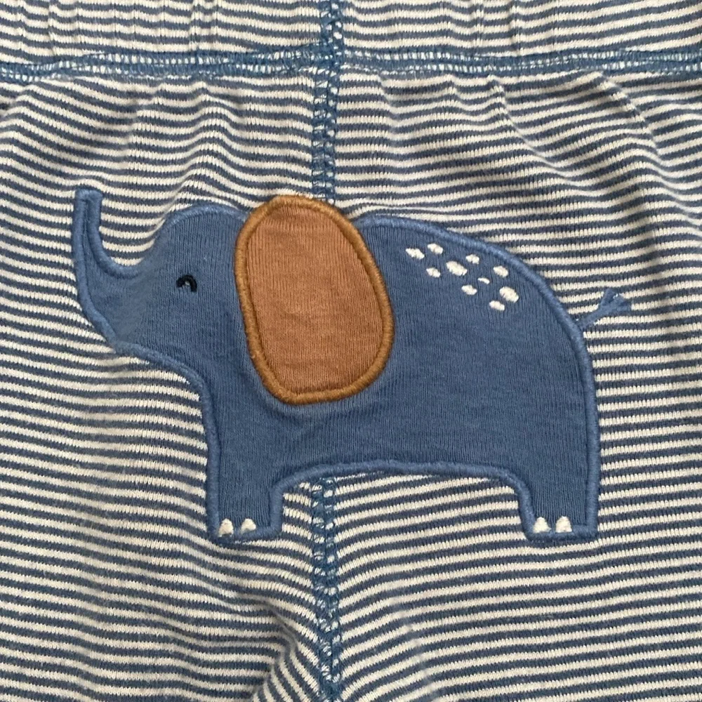 NWOT & EUC Carters Baby Elephant Safari Hoodie Jogger Matching set
